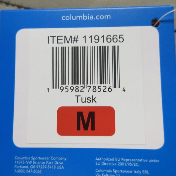 COLUMBIA Marina Bay Tusk Tan Skort Sz M Pull On Omni Shade Beige Skirt Short NWT - Picture 6 of 12